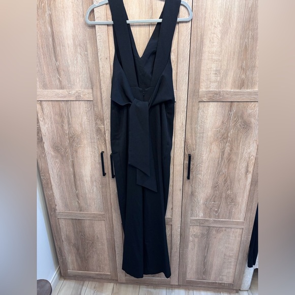 Club Monaco Black Straight Leg Jumpsuit - Picture 4 of 4